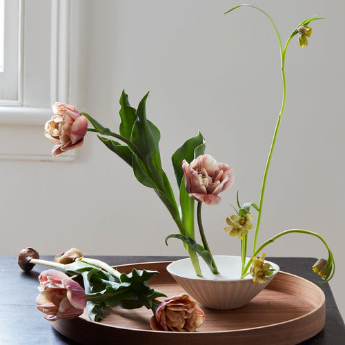 Ceramic Flower Frog and Japanese Floral Clipper gift bundle