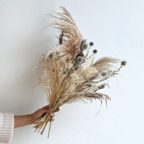 dried floral bundles for fall decorating