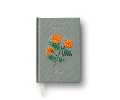 Birth Month Mini Embroidered Journals