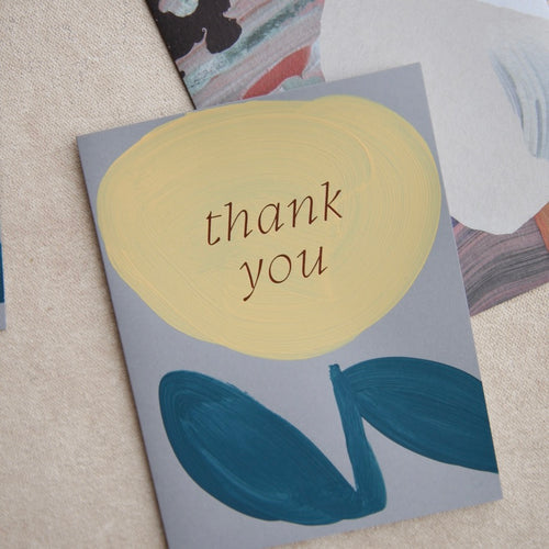 Daisy Thank You Card