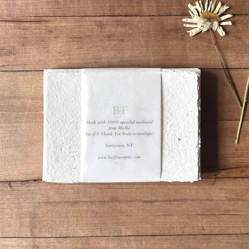 Handmade Thank You Notecards Set