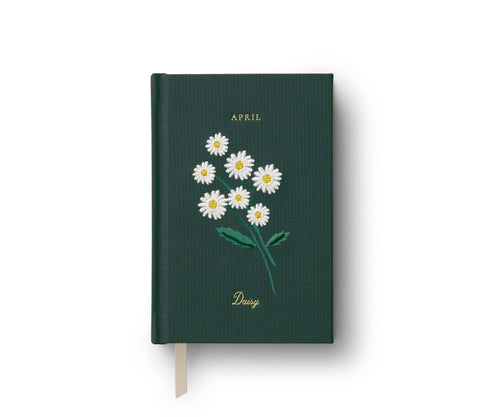 Birth Month Mini Embroidered Journals