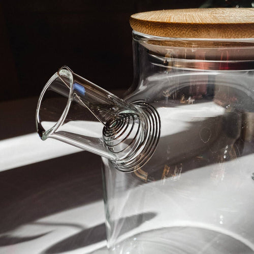 Heat-Resistant Glass Teapot