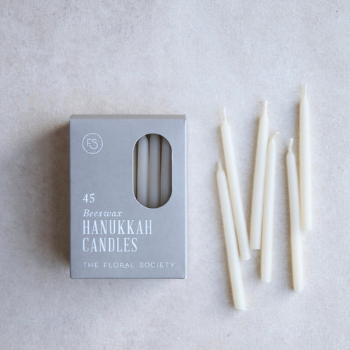 Beeswax Dipped Hanukkah Candles