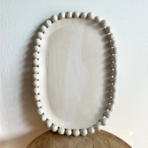 Beaded Rim Platters