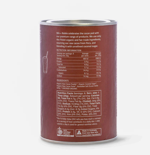 Organic Drinking Chocolate