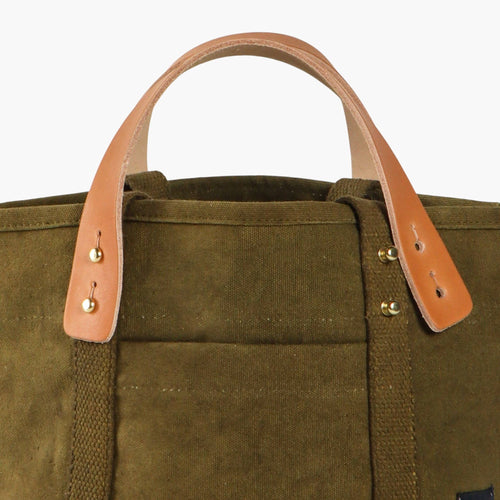 Canvas Tote Bag, Olive