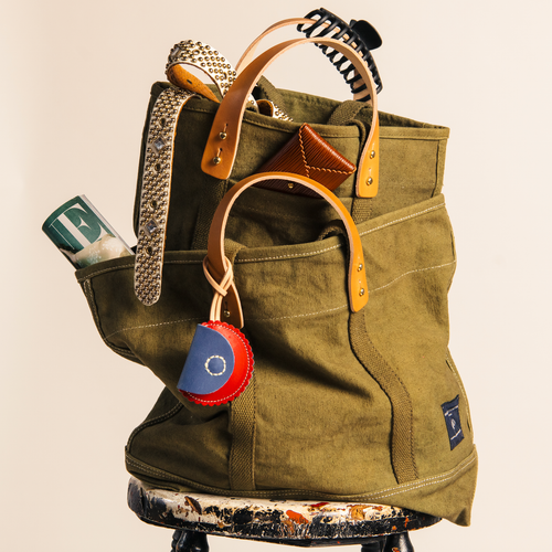 Canvas Tote Bag, Olive
