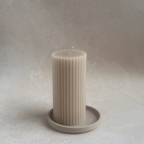 Heirloom Beeswax Pillar Candles