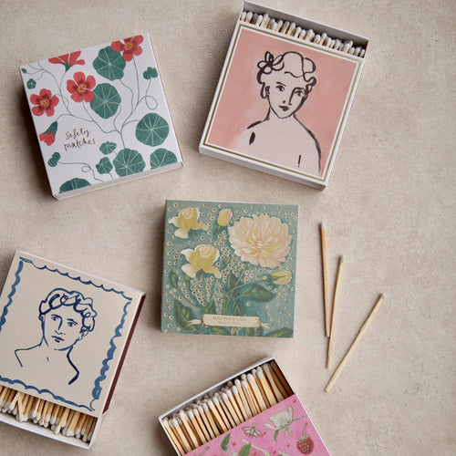 Putter Matchboxes Square Matchboxes – The Floral Society