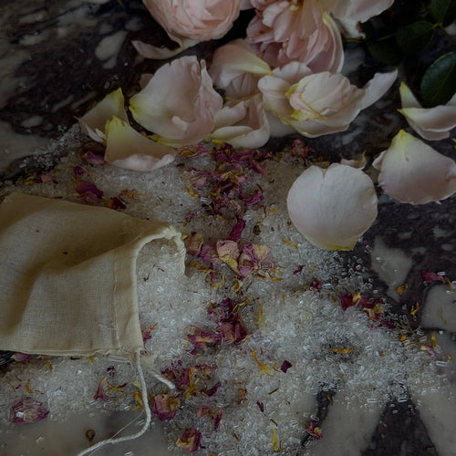Bath Soak Botanical Blend The Floral Society and Growing Up Rooted