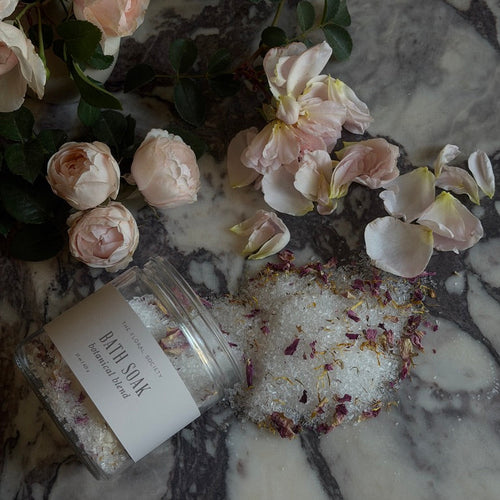 Bath Soak Botanical Blend The Floral Society and Growing Up Rooted