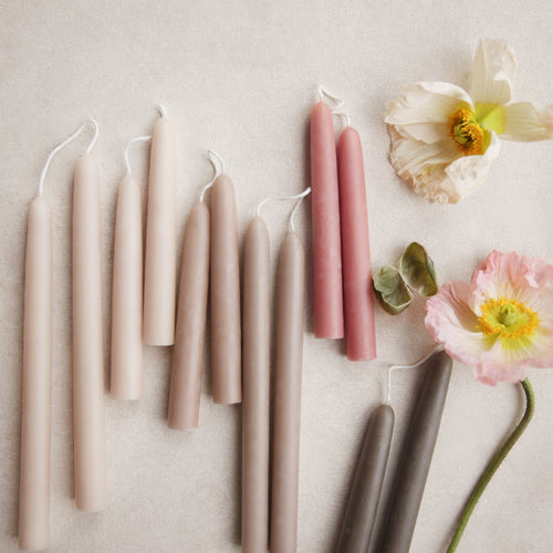 Beeswax Dipped Tapers Spring