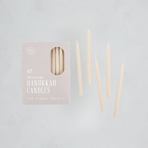 Beeswax Dipped Hanukkah Candles