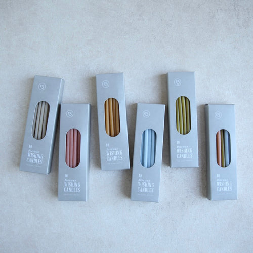Beeswax Wishing Candles Dipped Made in the USA