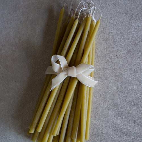 Beeswax_Wishing_Candles_Olive Birthday_Candles
