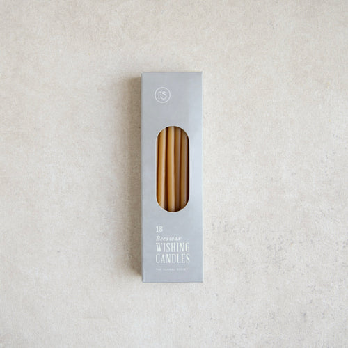 Beeswax Wishing Candles _Ochre