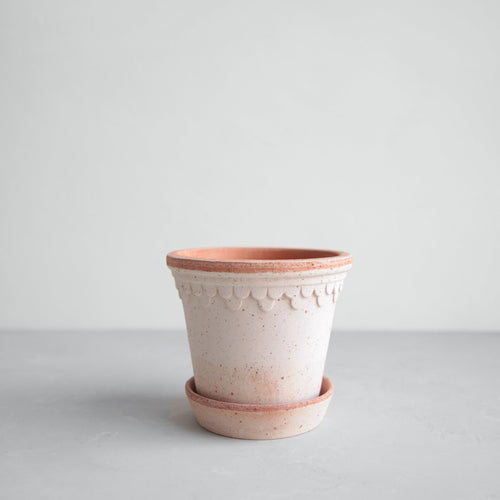 pink planter with saucer Københavner Planter & Saucer – The Floral Society