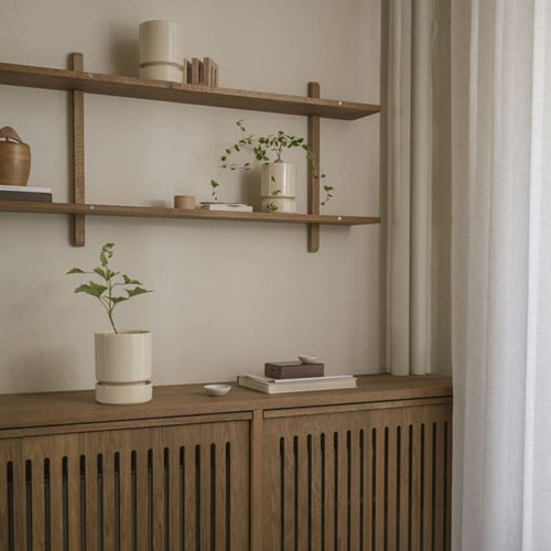 Bergs Pottery Hoff Glazed Pots_Navy and Sandstone