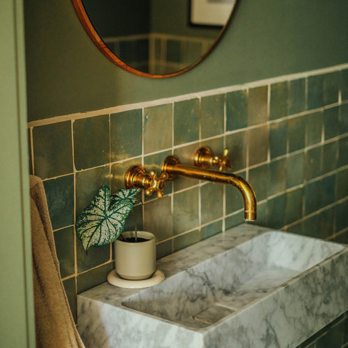 Lily Pot & Saucer Set