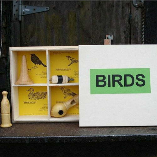Handmade Wooden Bird Calls