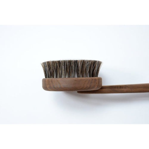 BodyBrushSoftHardnessAshWoodJapan