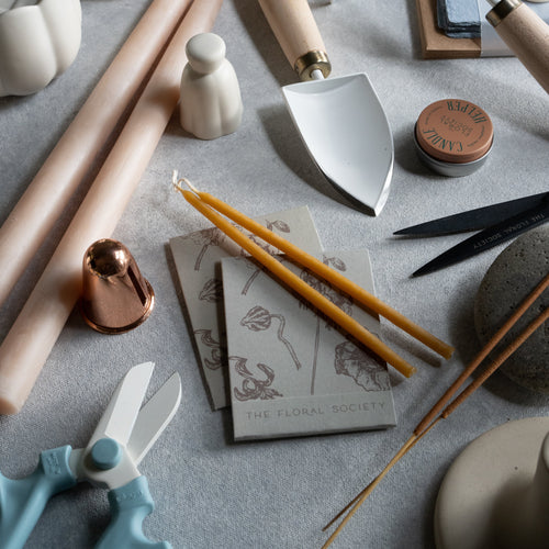 Botanic Matchbook Citrine_Dune_Heron