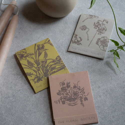Botanical Matchbooks with Quotes