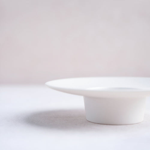 Ceramic Ikebana Vase White