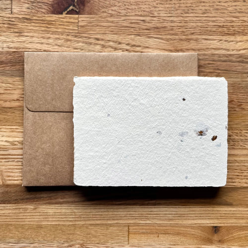 Coffee Waste Paper- Set of Cards with Envelopes