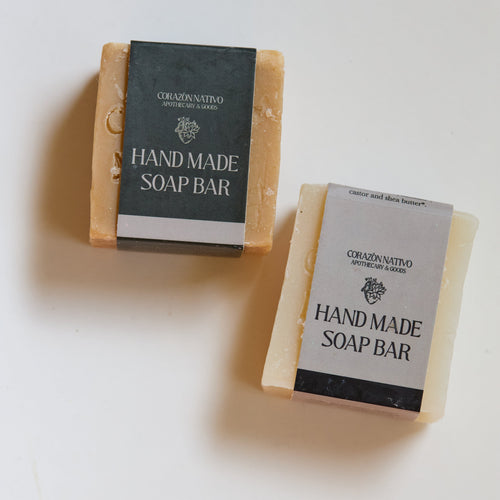 Corazon Nativo hand made soap bars