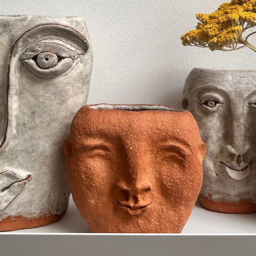Expressive Sculpture Vases & Pots