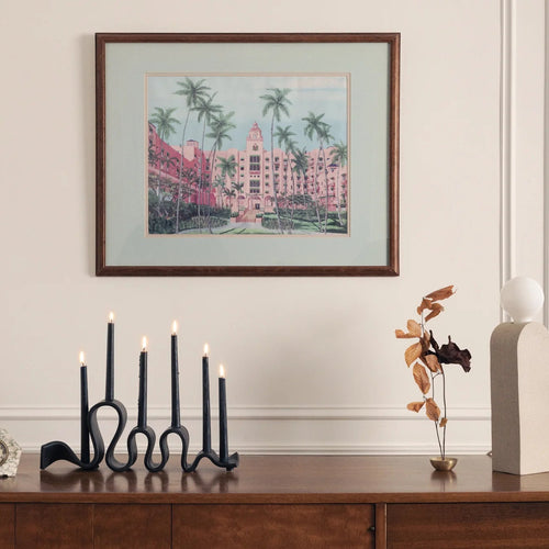 Sin Ceramics Weylan Candelabra_Smoke Black