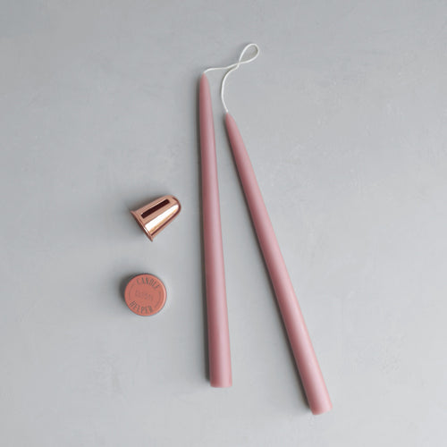 Essential Candle Kit_Rose taper candles