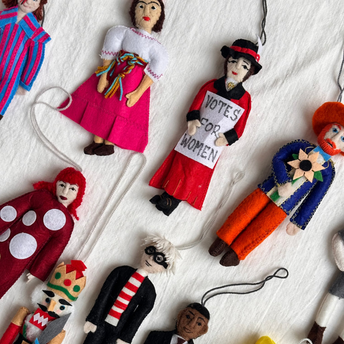 Felt Ornaments_Famous People