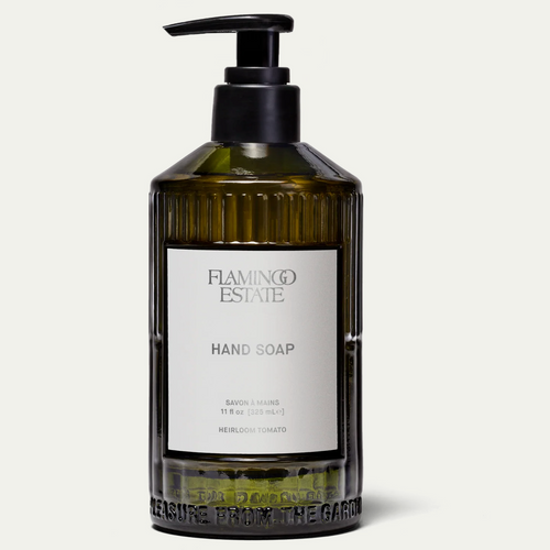 Flamingo Estate Tomato Hand Soap Glass Bottle