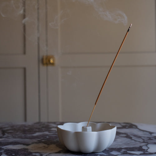 Fleur Incense Holder_Ceramic Wide