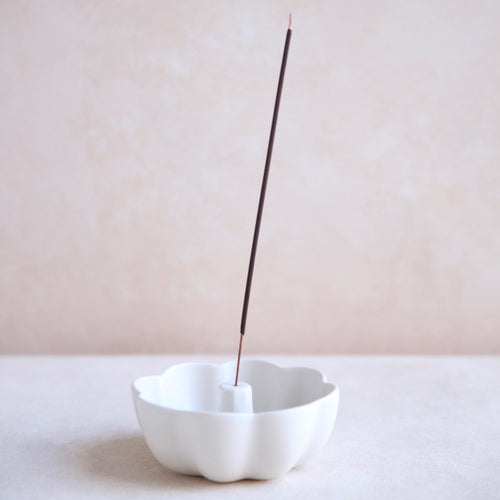 Fleur Incense Holder_Ceramic Wide