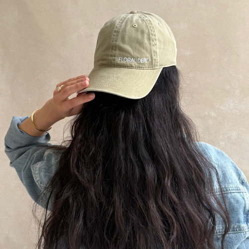 Floral Department Hat_Tan 