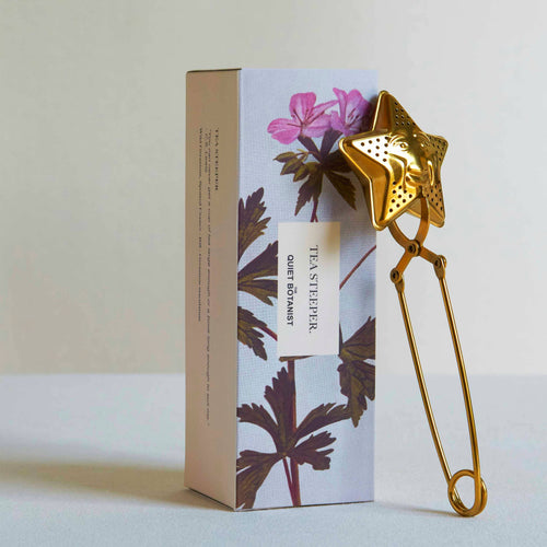 Gold Tea Steeper Star