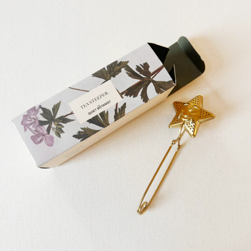 Gold Tea Steeper Star