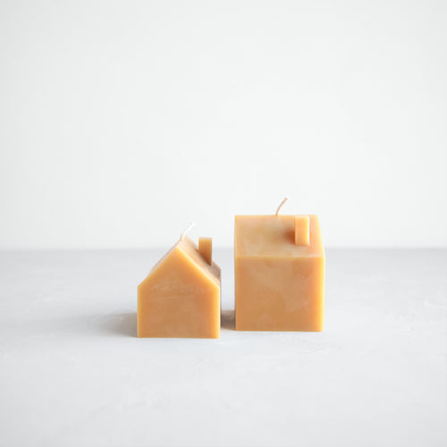 Beeswax House Candle