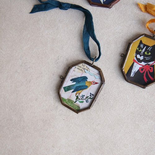 Handmade_Art_Locket_Ornament_Bird