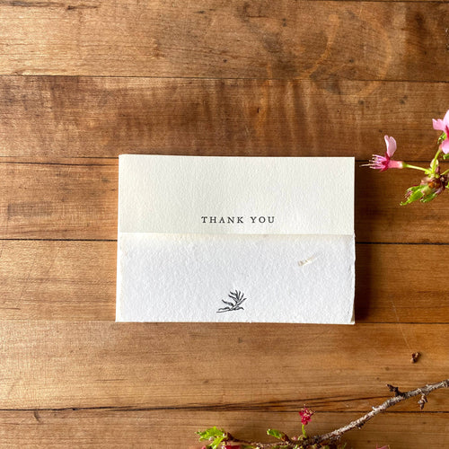 Handmade Thank You Notecards