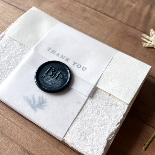 Handmade Thank You Notecards