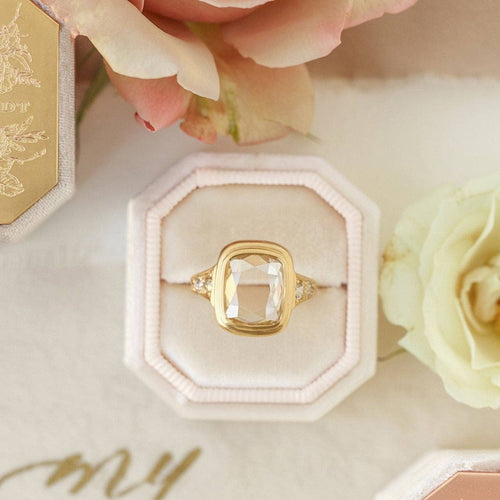 Handmade Velvet Ringbox 