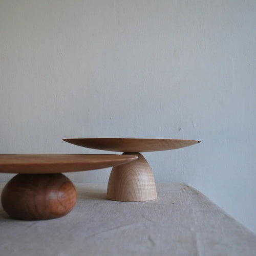 Handmade Wooden Cake Stand