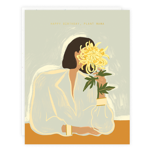 Happy Birthday, Plant Mama Card