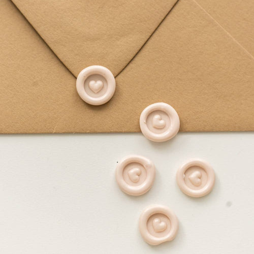 Heart Wax Seal Head _ wedding gift stationary 2