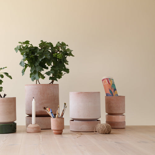 hoff plant pot Hoff Planter & Saucer